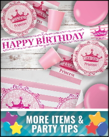 Princess Royalty Party Supplies, Decorations, Balloons and Ideas